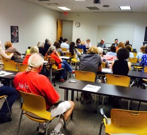 robin at MAS meeting